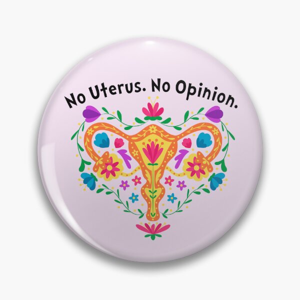 Item preview, No Uterus No Opinion Prochoice Women's Health Flowers Hydro Stanley Laptop Sticker designed and sold by OneWorldLove.