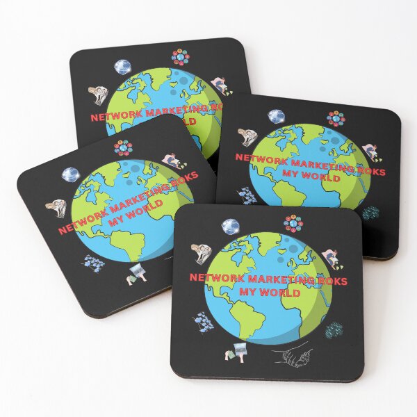 Item preview, NETWORK MARKETING ROKS MY WORLD  designed and sold by YourTrendyTees.