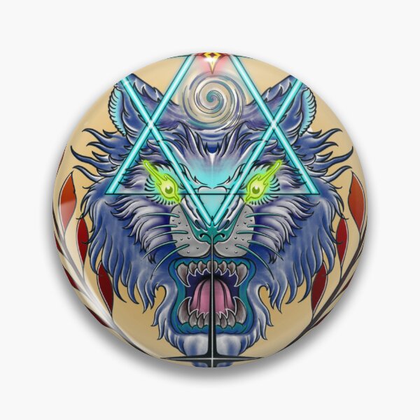 Item preview, Wolf Merkaba designed and sold by Tuffytats.