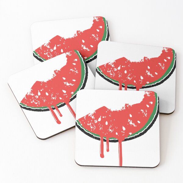 Item preview, Palestine Watermelon - Gaza Awareness designed and sold by blackinkmice.