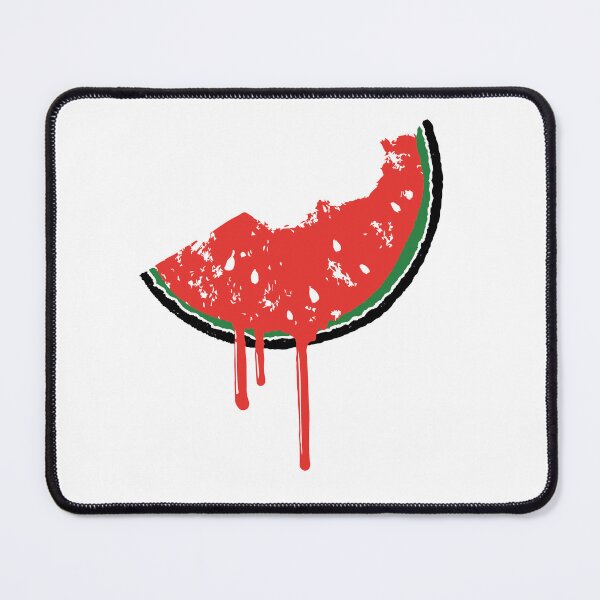 Item preview, Palestine Watermelon - Gaza Awareness designed and sold by blackinkmice.