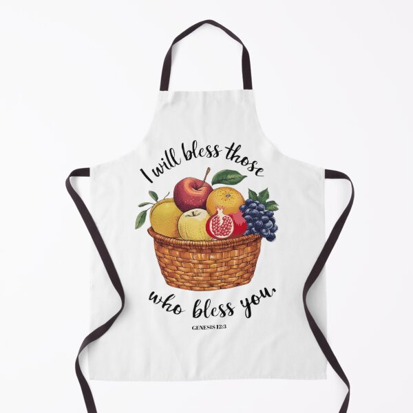 Item preview, I Will Bless Those Who Bless You, Basket of Fruits Art designed and sold by Faithloveshop.