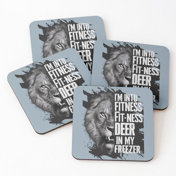 Item preview, Im Into Fitness Deer Freezer designed and sold by artchic4you.