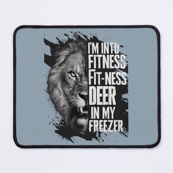 Item preview, Im Into Fitness Deer Freezer designed and sold by artchic4you.