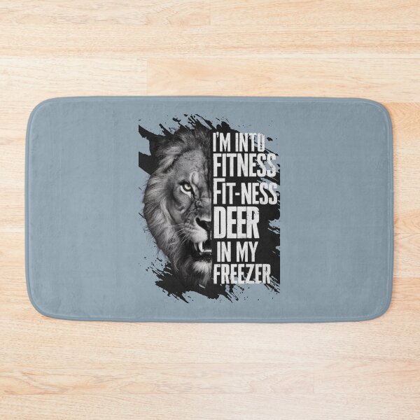 Item preview, Im Into Fitness Deer Freezer designed and sold by artchic4you.