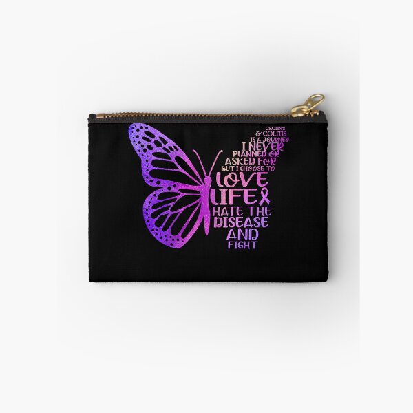 Item preview, Crohn's & Colitis is a journey I NEVER planned or asked for but i choose to LIVE LIFE hate the disease and FIGHT designed and sold by KatMercerr.