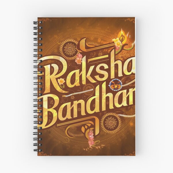 Item preview, "Golden Love: Raksha Bandhan Typography Celebration" designed and sold by DesignEpic22.