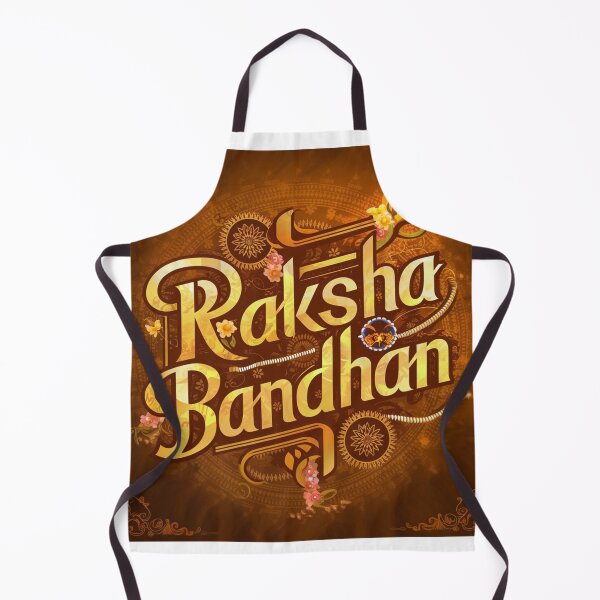 Item preview, "Golden Love: Raksha Bandhan Typography Celebration" designed and sold by DesignEpic22.