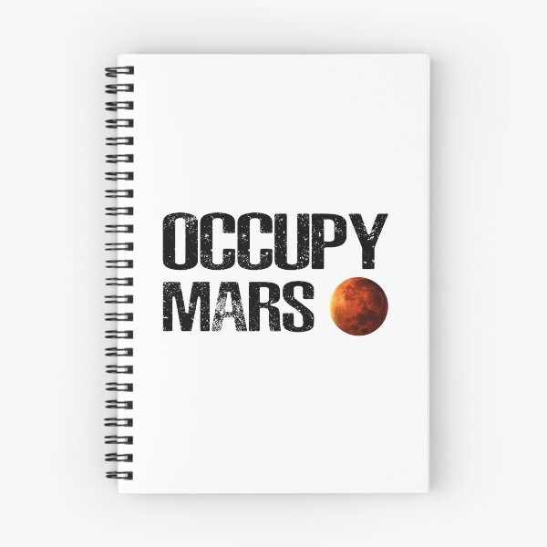 Item preview, Occupy Mars Realistic Design designed and sold by HQShirts.