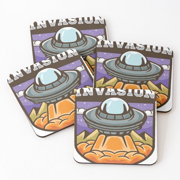 Item preview, Logo UFO invasion designed and sold by anggapajar.