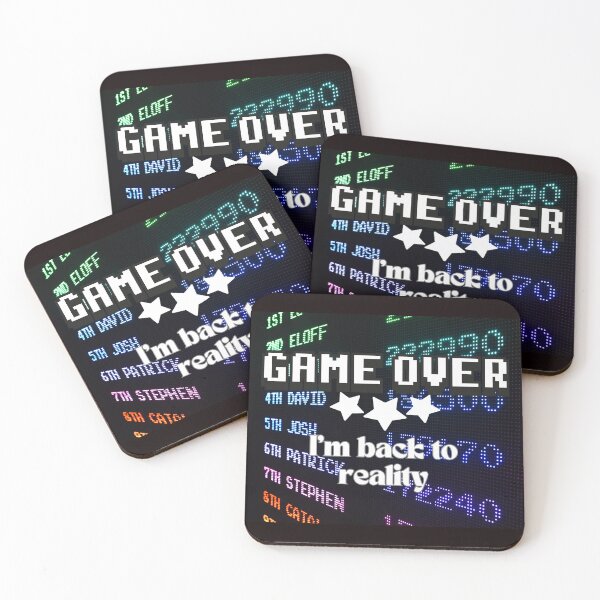 Item preview, Game Over. designed and sold by  ViralVisionsCreating .