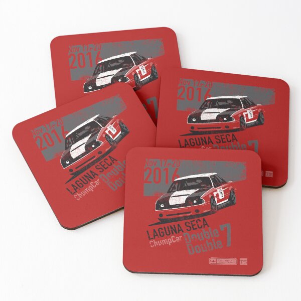 Item preview, 2016 ChampCar "CHUMPCAR Double 7 at Laguna Seca"   designed and sold by TrackSwag.