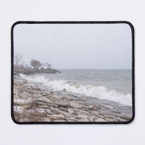 Item preview, Waves Pummel the Shoreline in Sam Smith Park designed and sold by jrtwynam.