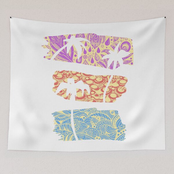 Item preview, Palmtrees Paintbrushes designed and sold by TheModernSociety.