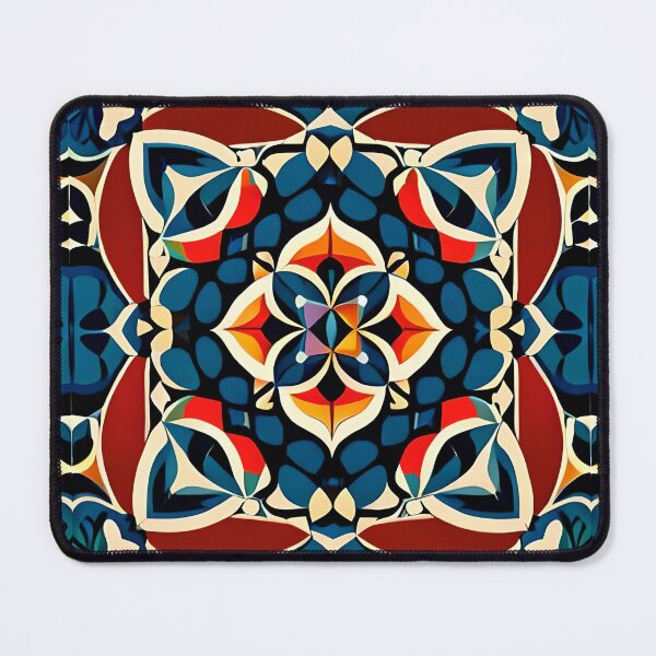 Item preview, Filigree Elegant & Royal Blue Prism Flower Mandala  designed and sold by Zeporas Castle.