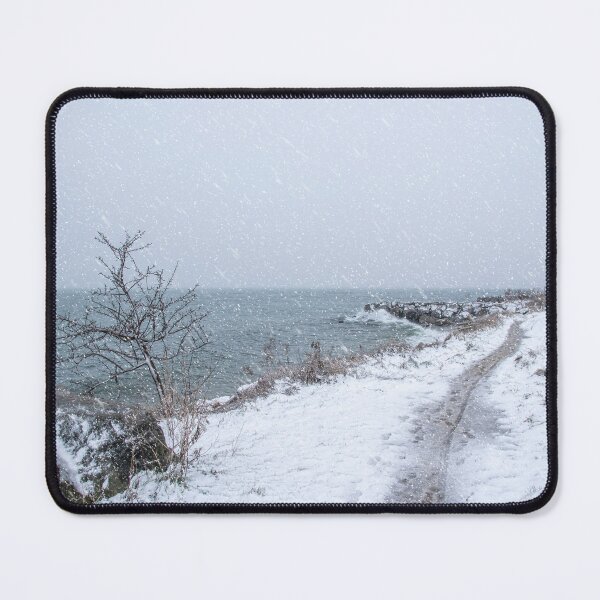 Item preview, Lone Barren Tree by the Shore in a Blizzard designed and sold by jrtwynam.