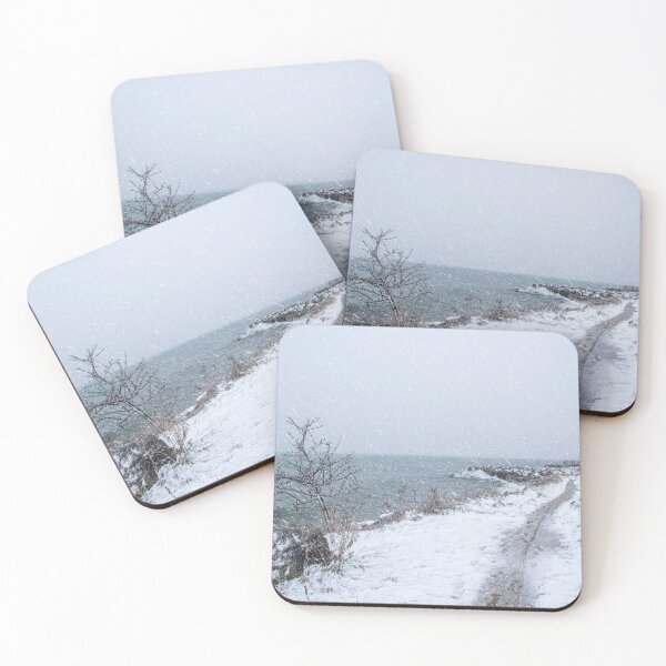 Item preview, Lone Barren Tree by the Shore in a Blizzard designed and sold by jrtwynam.