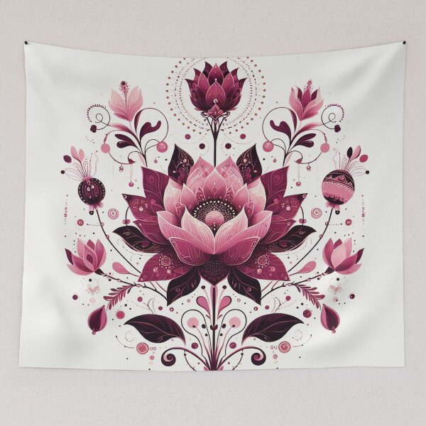 Item preview, Maroon Lotus designed and sold by HarmonyandSage.