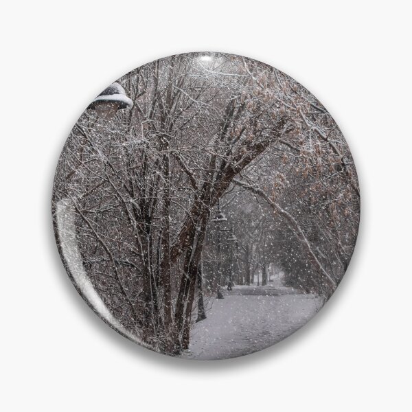 Item preview, Snowy Path through the Woods in Toronto, Ontario designed and sold by jrtwynam.