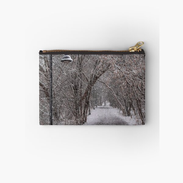 Item preview, Snowy Path through the Woods in Toronto, Ontario designed and sold by jrtwynam.