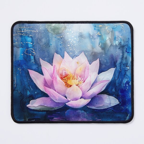 Item preview, Lotus Flower Watercolor designed and sold by Divinitree.