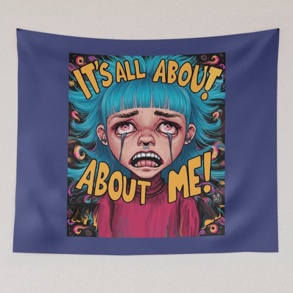 Item preview, Blue Haired Girl designed and sold by Flirt-Teez.