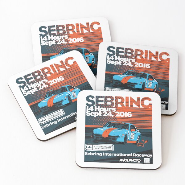 Item preview, 2016 ChampCar "CHUMPCAR 14 hrs of Sebring"   designed and sold by TrackSwag.