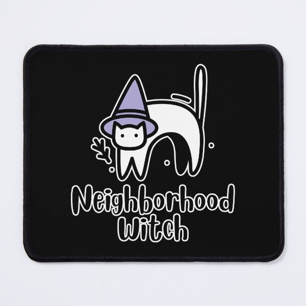 Item preview, Neighboorhood Witch Cat Design designed and sold by CarefulCreation.