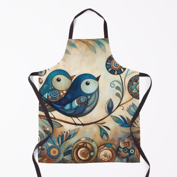 Item preview, Boho Blue Birds designed and sold by HarmonyandSage.