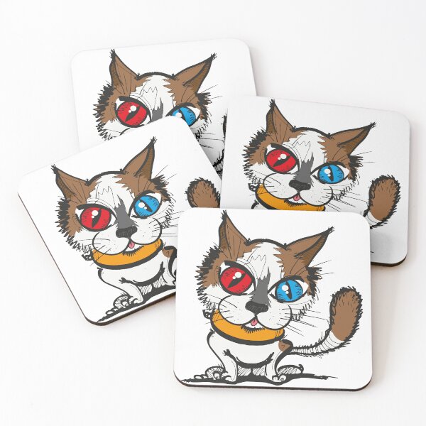 Item preview, Funny Cat with Beautiful Eyes designed and sold by MALIKABO.