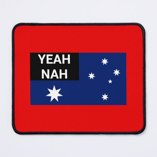 Item preview, Yeah Nah Australia designed and sold by Kangaroo Sun.