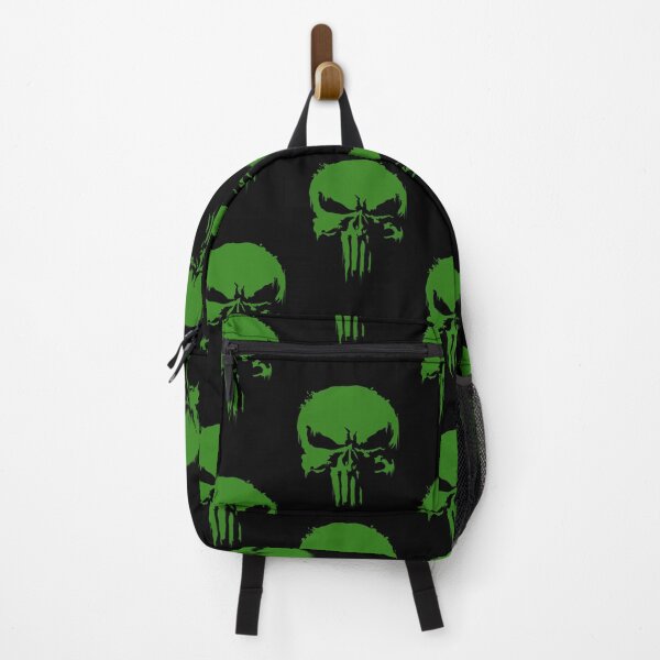 Item preview, green skull designed and sold by White Tiger Designz .