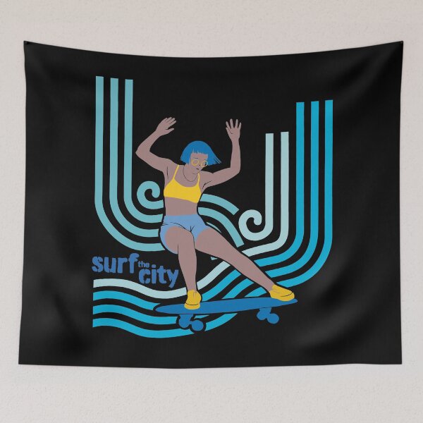 Item preview, Surf the concrete jungle designed and sold by motylanoga.