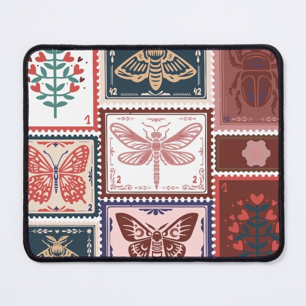 Item preview, Stamp Collage Design designed and sold by HeyDaisyShop.