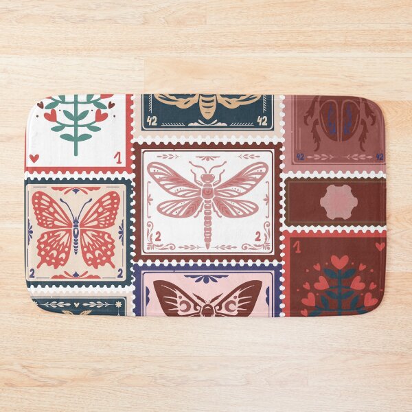 Item preview, Stamp Collage Design designed and sold by HeyDaisyShop.