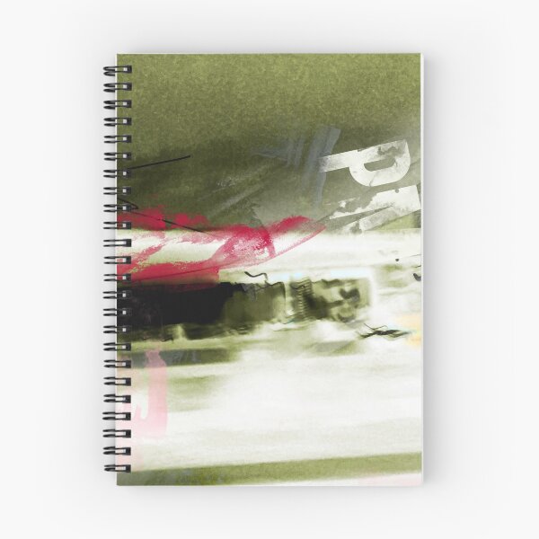Item preview, Painterly abstract urban landscape  designed and sold by ZebEddy.