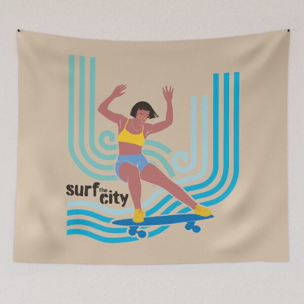 Item preview, Surf the concrete jungle designed and sold by motylanoga.