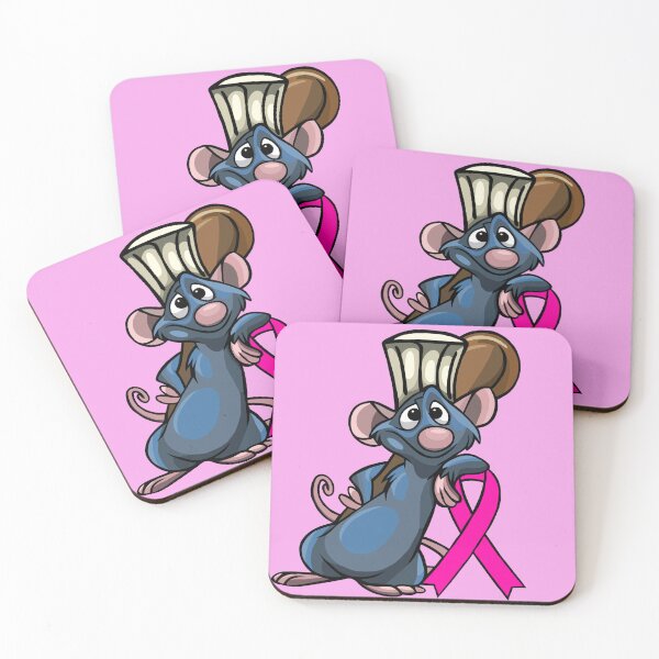 Item preview, Chef Rat with Awareness Ribbon (Pink) designed and sold by CaitlynConnor.