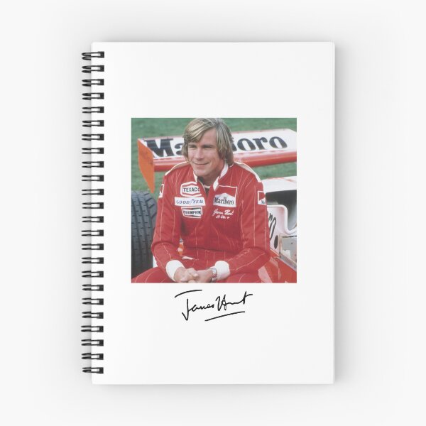 Item preview, James Hunt signature print designed and sold by cceridwenx.