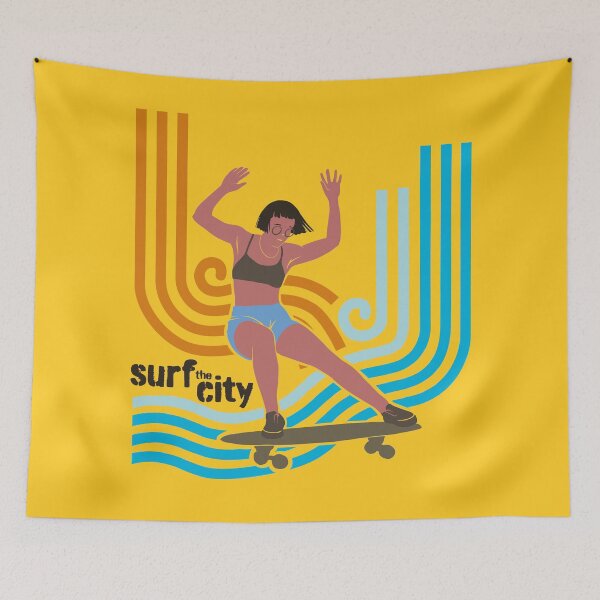 Item preview, Surf the concrete jungle designed and sold by motylanoga.