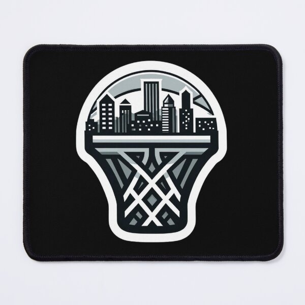 Item preview, Portland Skyline Basketball Hoop designed and sold by pixelpulsenyc.