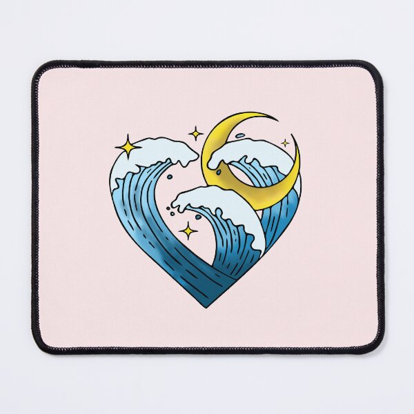 Item preview, Night Wave Heart designed and sold by Neadoodles.