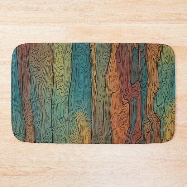 Item preview, Abstract Colorful Wood Grain Pattern designed and sold by calibrit.