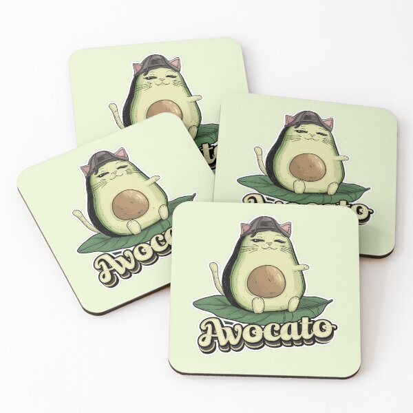 Item preview, Avocato - Funny Cat Avocado designed and sold by MugsAndDuds.