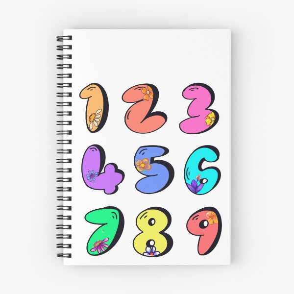 Item preview, The top 10 best educational learning gift ideas for kids,women,men teachers. Learning Numerals.  Counting numbers from one to 9 designed and sold by Artonmytee.