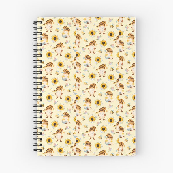 Item preview, Seamless Pattern: Cute Gnomes with Sunflowers designed and sold by hjian8219.