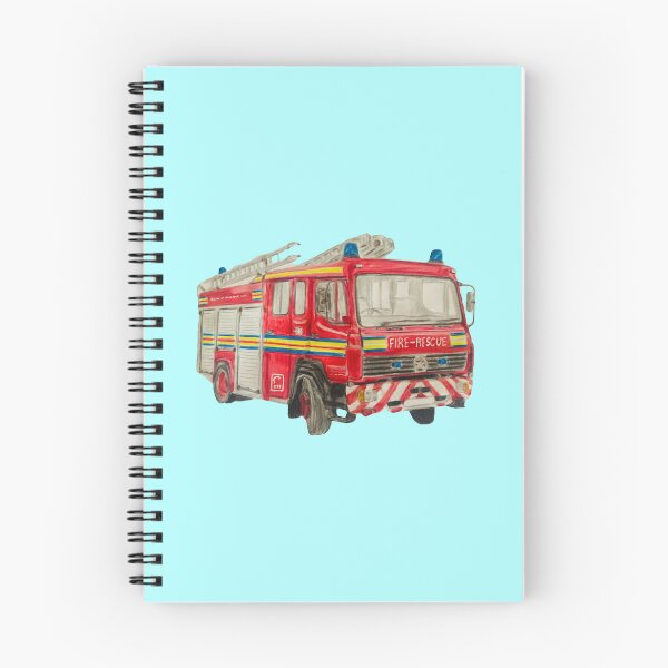 Item preview, Devon & Somerset fire engine cut out design designed and sold by Truck drawing art.