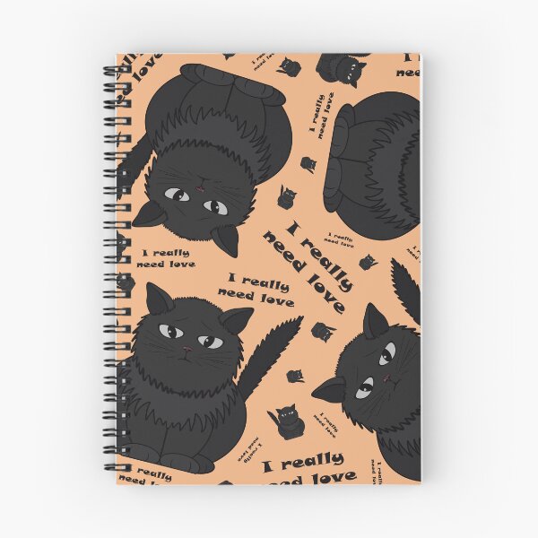 Item preview, Pattern with a cat that needs love designed and sold by Cherevan.