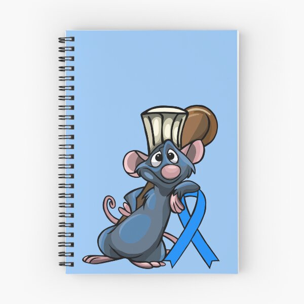 Item preview, Chef Rat with Awareness Ribbon (Blue) designed and sold by CaitlynConnor.
