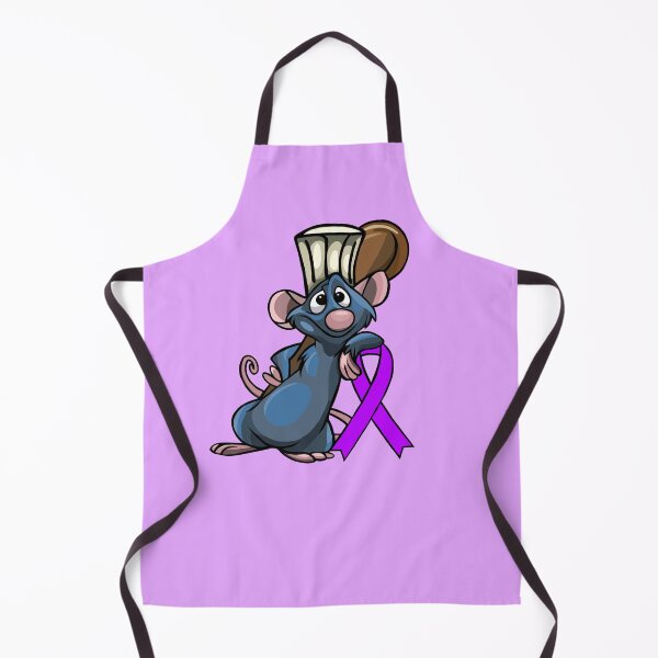 Item preview, Chef Rat with Awareness Ribbon (Purple) designed and sold by CaitlynConnor.